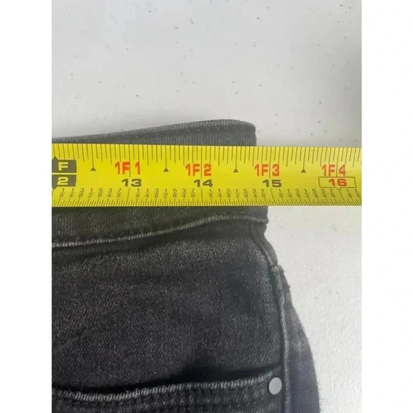 Women's Ann‎ Taylor Curvy Fit Skinny Jeans - Size 6 Black EUC! 0136 - Picture 10 of 12